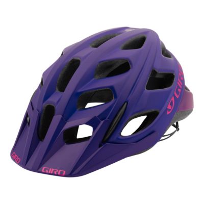 purple bike helmet