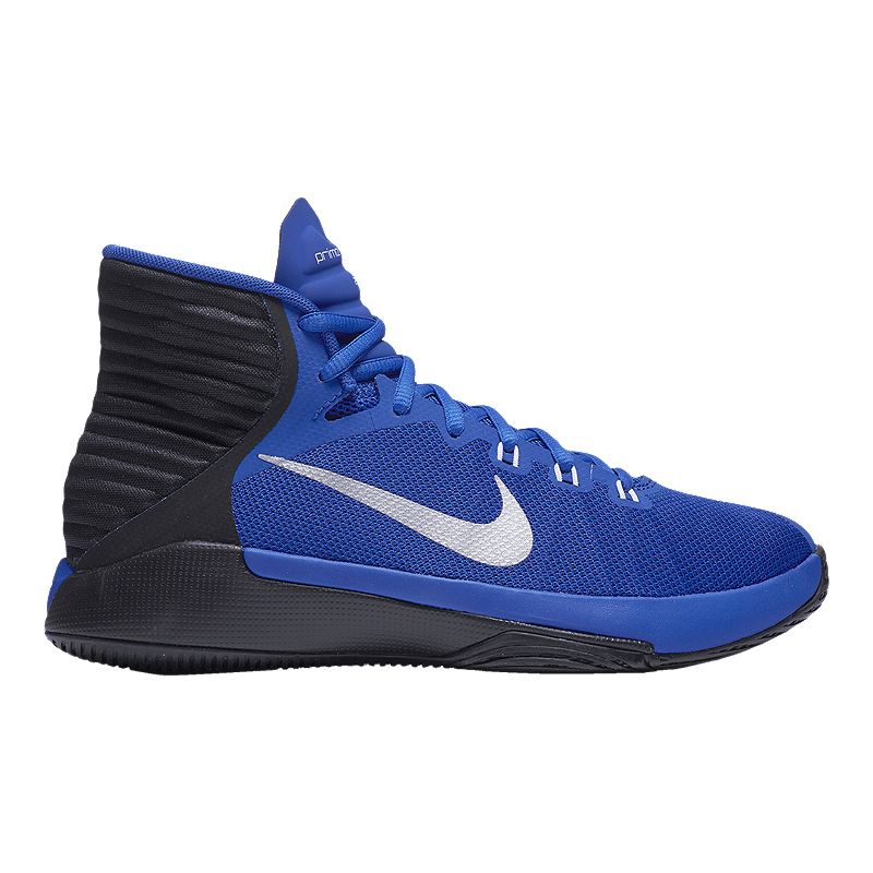 Nike Women's Prime Hype DF 2016 Basketball Shoes Blue/Black | Sport