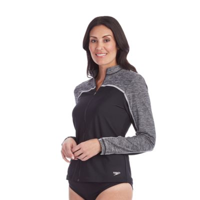 speedo rash guard womens