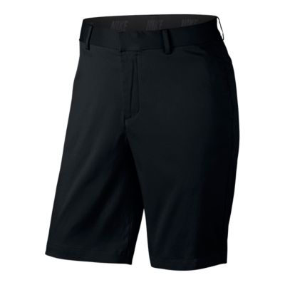 nike dri fit flat front golf shorts