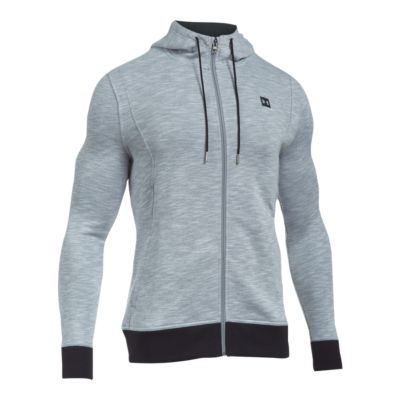 under armour men's baseline full zip hoodie