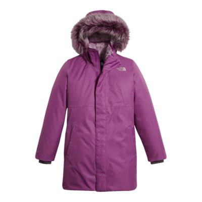 arctic swirl down jacket