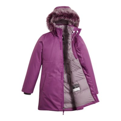 north face girls arctic swirl