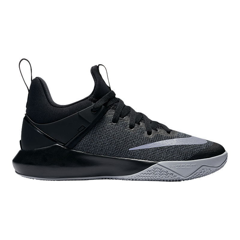 Nike Women's Zoom Shift Basketball Shoes - Black/Grey | Sport Chek
