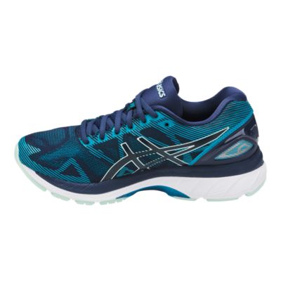 asics gel nimbus 19 kids blue