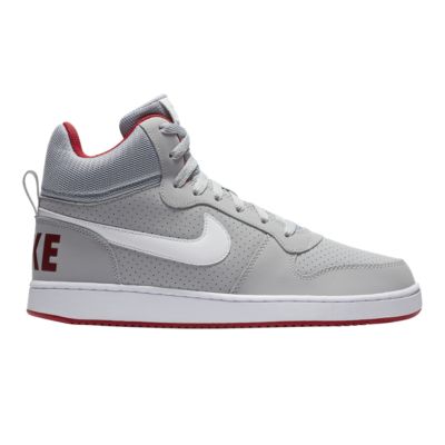 nike court borough mid grey