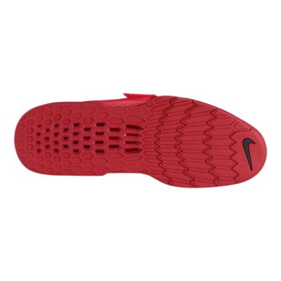 red nike weightlifting shoes