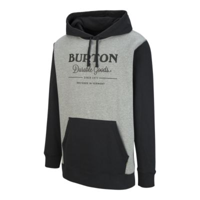 men's burton durable goods pullover hoodie