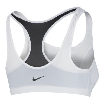 nike pro zip bra