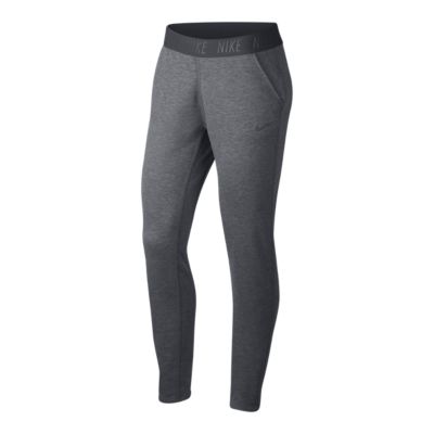 nike women's tapered fleece pants