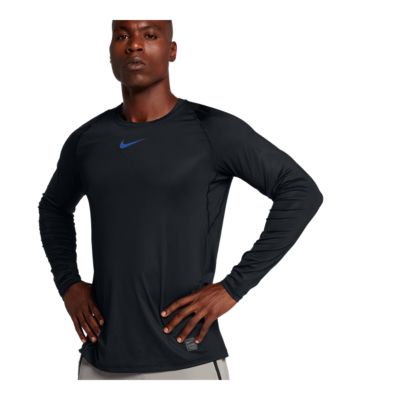 nike men's pro cool fitted long sleeve shirt