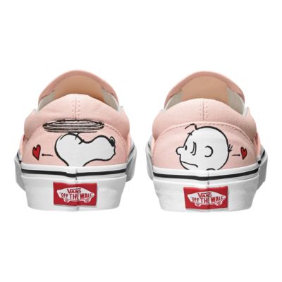 vans snoopy rose