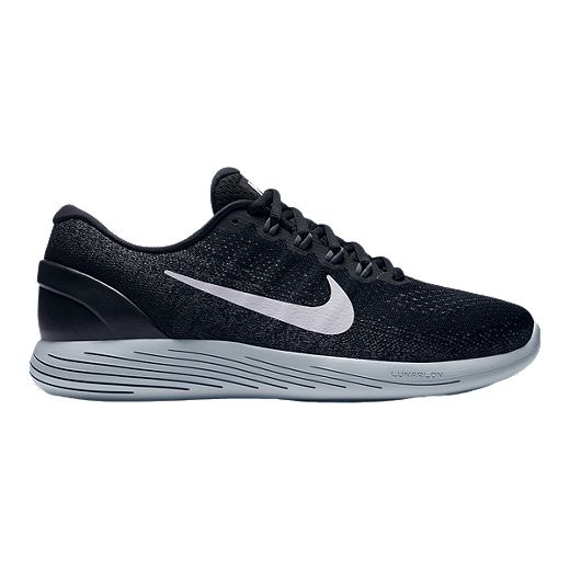 Nike Men's LunarGlide 9 Shoes - Black/White | Sport Chek