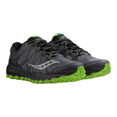 saucony peregrine 7 mens black
