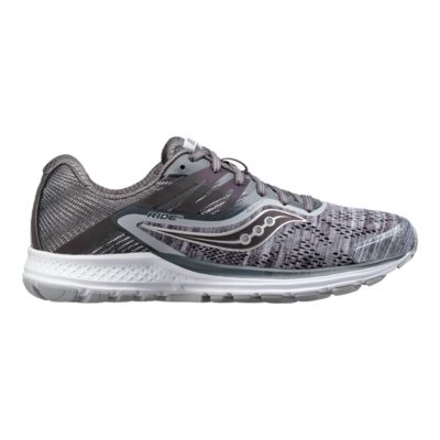 saucony ride 10 heathered chrome