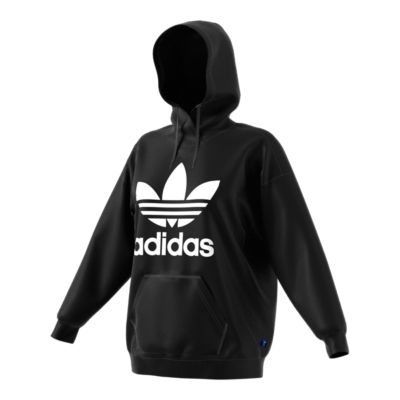 adidas originals women's oversized trefoil sweater