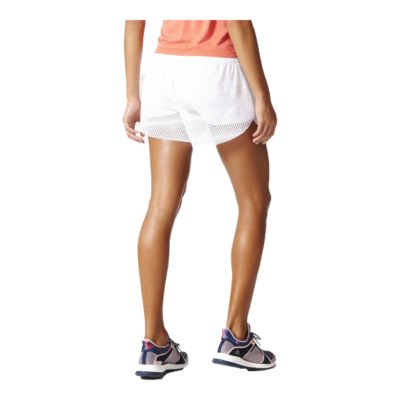 adidas mesh shorts women's