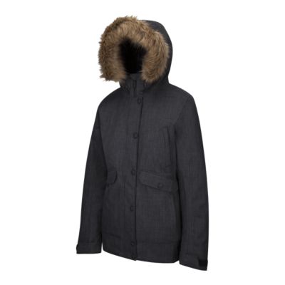 the north face panel padded jacket