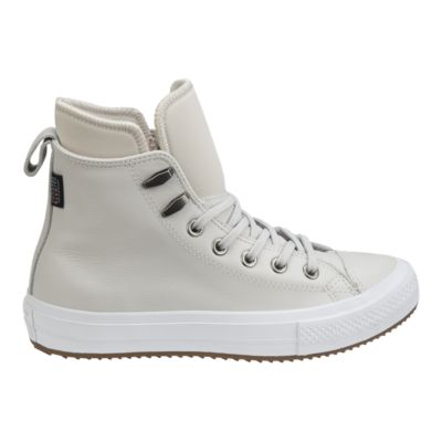 converse women's ct all star waterproof boots pale putty egret