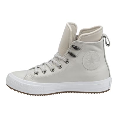 converse women's ct all star waterproof boots pale putty egret