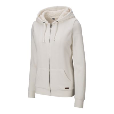 ladies sherpa lined hoodie