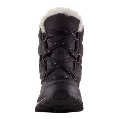 sorel short black boots