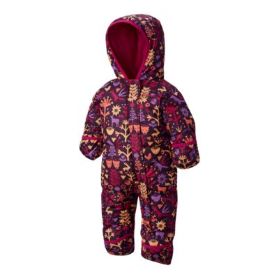 baby down bunting suit