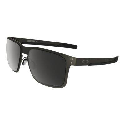 oakley holbrook polarized men's matte black sunglasses