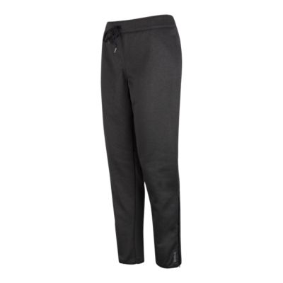 reebok men's cotton fleece straight leg pants