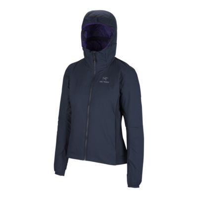 arcteryx atom lt hoody women's black sapphire