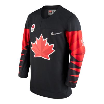 black team canada hockey jersey