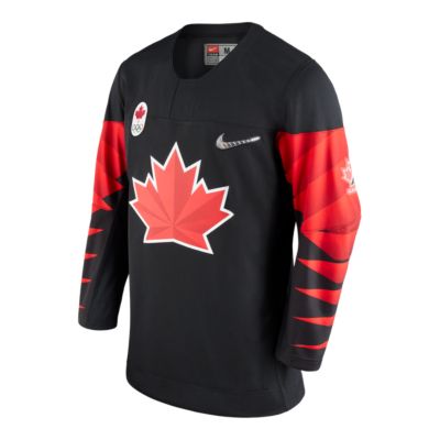 team canada black hockey jersey