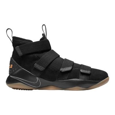 lebron strap basketball shoes