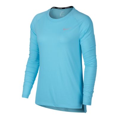 nike tailwind women's long sleeve running top