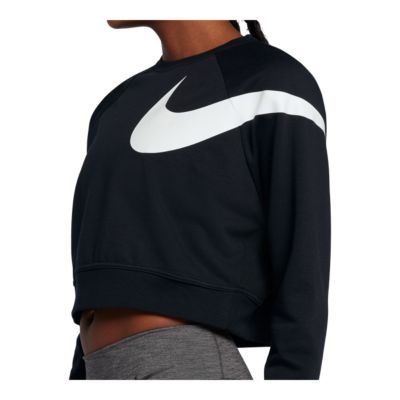 nike versa cropped sweatshirt