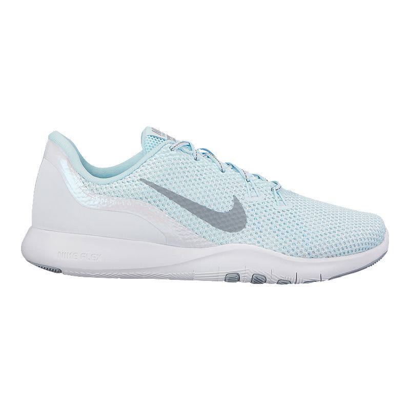 Nike Women's Flex TR 7 Reflect Shoes - Glacier Blue/White Sport