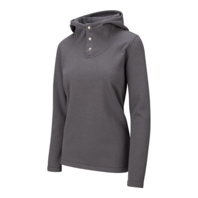 the north face women's knit stitch fleece pullover