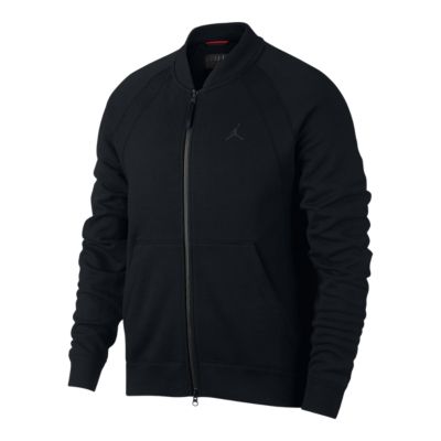 nike men's sportswear fleece bomber