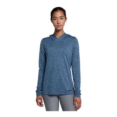 nike dry women's long sleeve training top