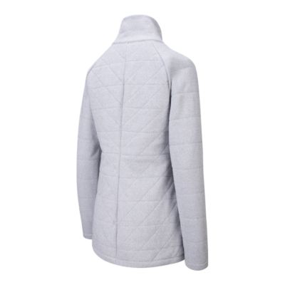 north face knit stitch fleece jacket