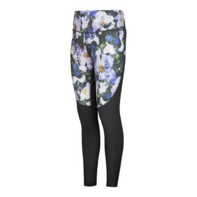nike women's power floral training tights