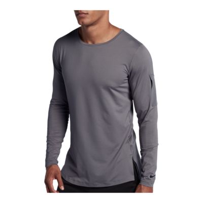 nike pro long sleeve fitted