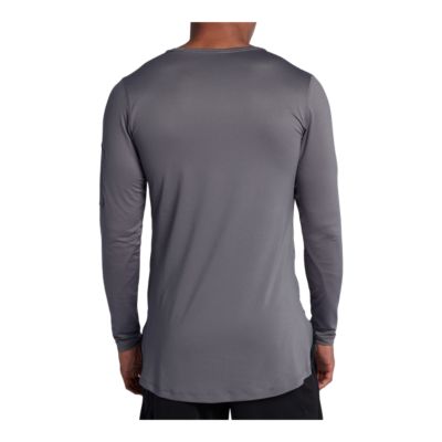 nike men's pro long sleeve fitted shirt