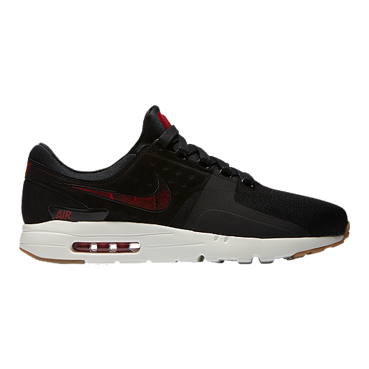 Nike Men's N7 Air Max Zero Shoes BlackRedGum | Sport Chek Finest Casual Nike Air Max Zero Essential Nike Men Nike
