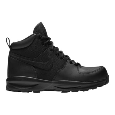 kids black nike boots