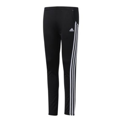 adidas track pants black and white