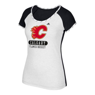 Calgary Flames Women's Skate Lace T 