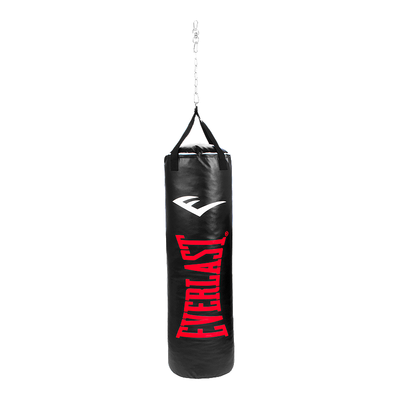 Everlast NevaTear 100 lbs. Heavy Bag - Black/Red | Sport Chek