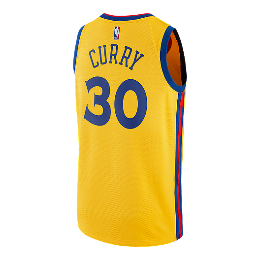 Golden State Warriors Steph Curry City Edition Swingman Basketball Jersey Sport Chek