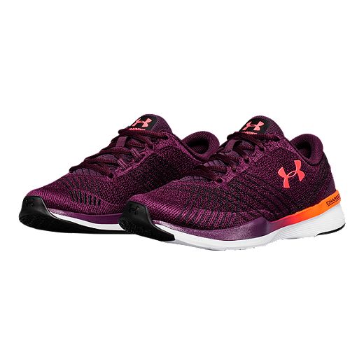 Cleanly shell Prospect Under Armour Women's Threadborne Push TR Training Shoes - Merlot Red/Coral  | Sport Chek